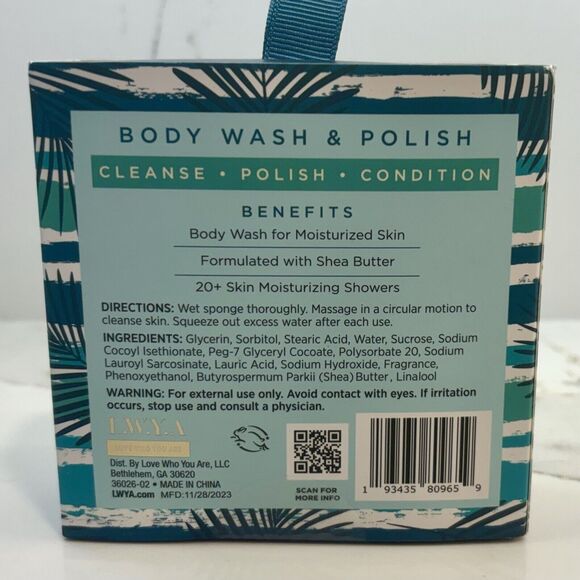 LWYA - SEAS The Day - Body Wash & Polish (OceanBreeze) 3 oz. Love Who You Are - Picture 2 of 2